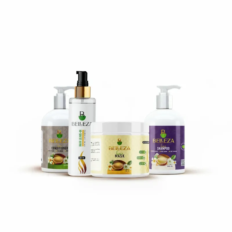 Belleza Hair Set With Leave-In – 500ml