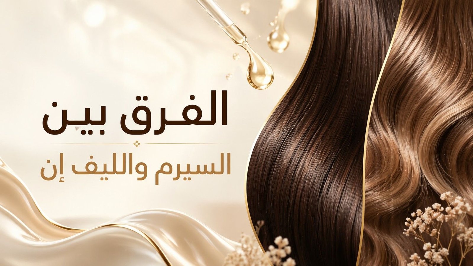 الفرق بين السيرم والليف إن: تختاري إيه لشعرك؟